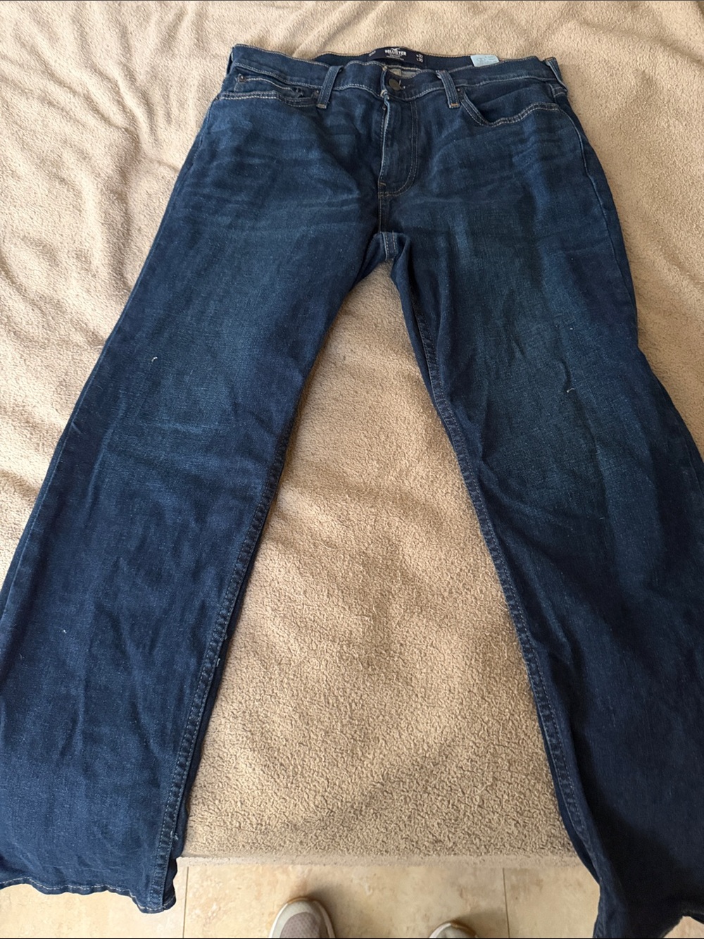 Hollister Dark Blue straight Jeans